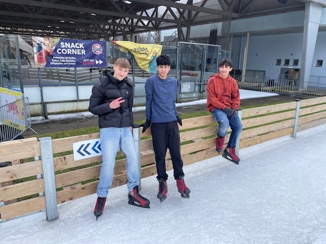 Eislaufen im Volksgarten